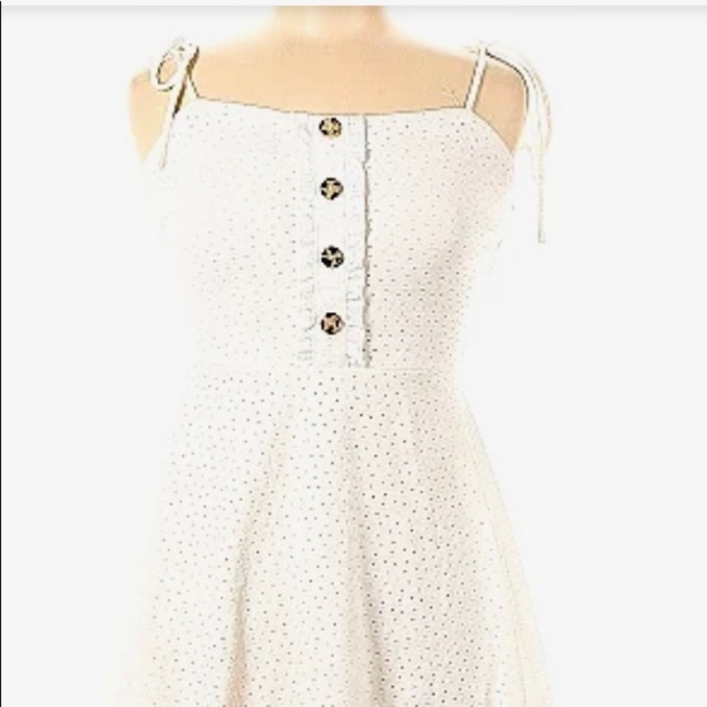 Speechless white eyelet dress